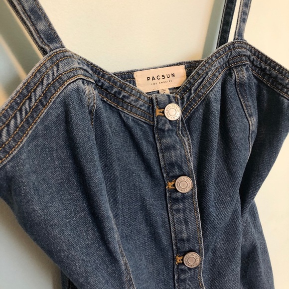 Pacsun Denim Dress - Picture 2 of 3